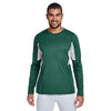 Team 365 Men's Sport Forest Heather Excel Performance Warm-up