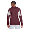 Team 365 Men's Sport Maroon Heather Excel Performance Warm-up