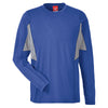 Team 365 Men's Sport Royal Heather Excel Performance Warm-up