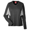 Team 365 Women's Dark Grey Heather Excel Performance Warm-up