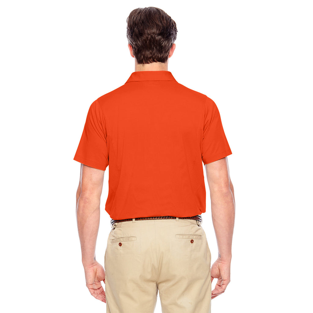 Team 365 Men's Sport Orange Charger Performance Polo