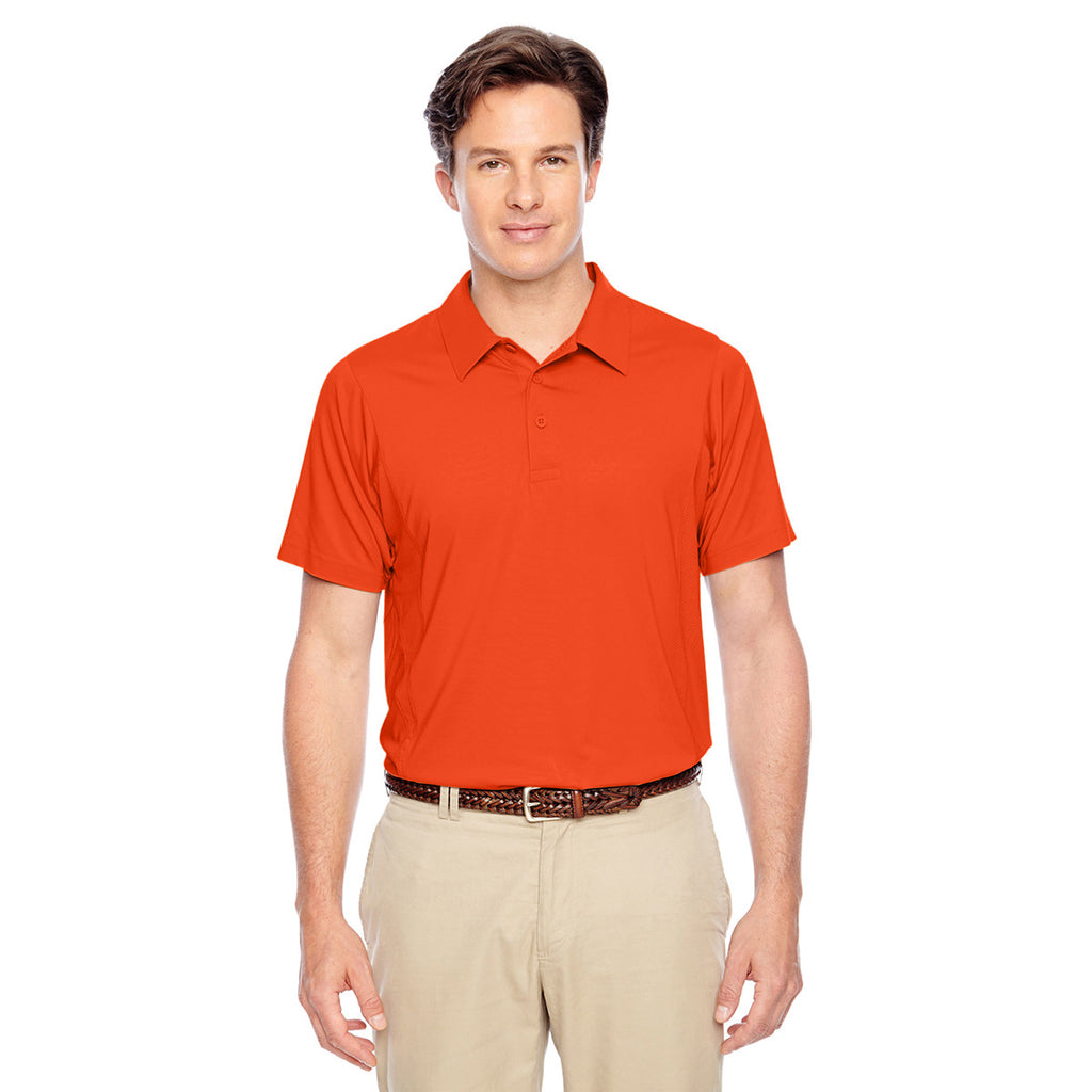 Team 365 Men's Sport Orange Charger Performance Polo