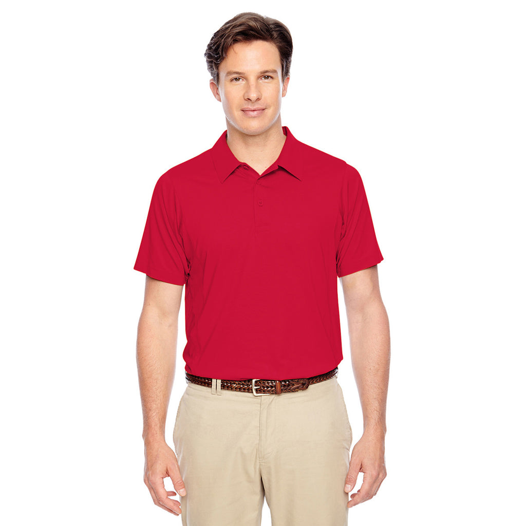 Team 365 Men's Sport Scarlet Red Charger Performance Polo