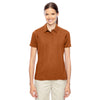 Team 365 Women's Sport Burnt Orange Charger Performance Polo