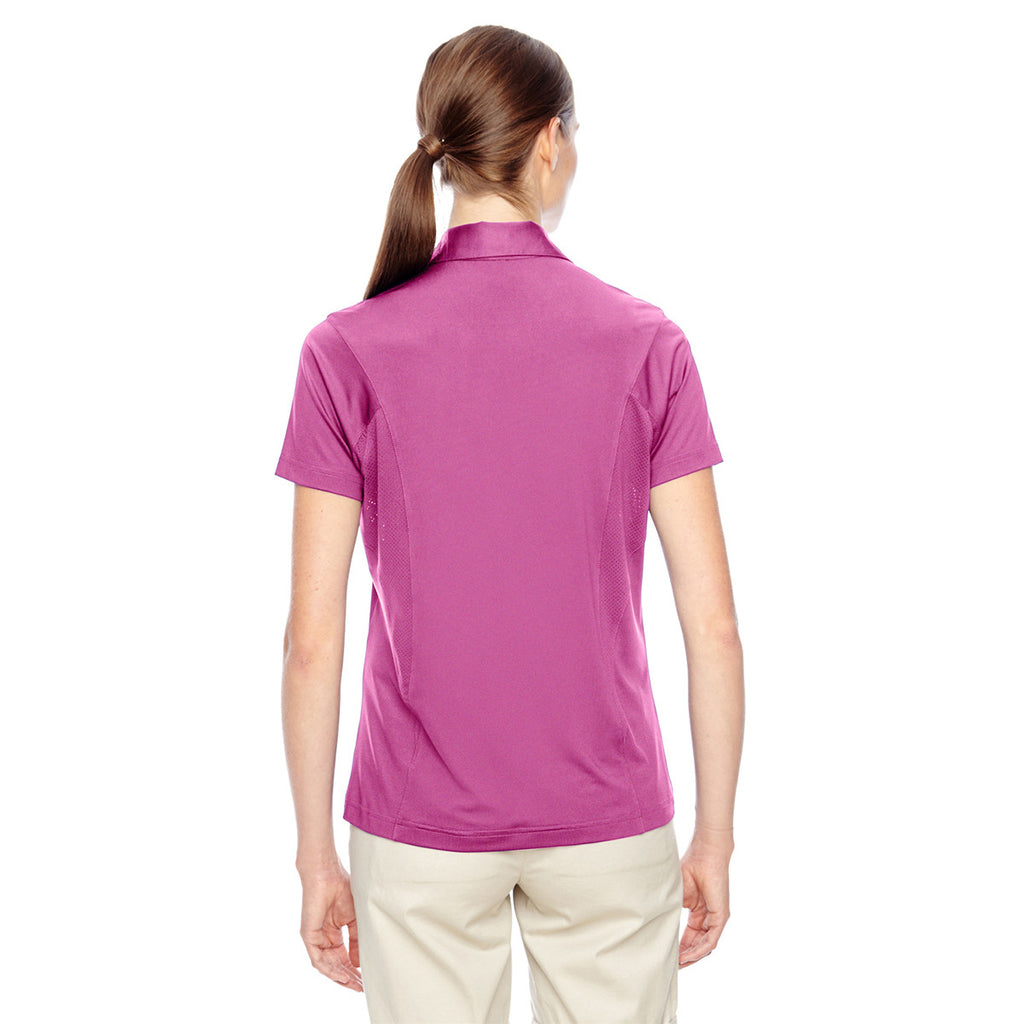 Team 365 Women's Sport Charity Pink Charger Performance Polo