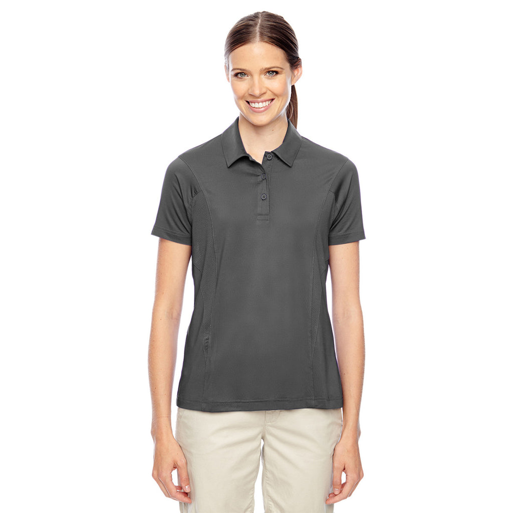 Team 365 Women's Sport Graphite Charger Performance Polo