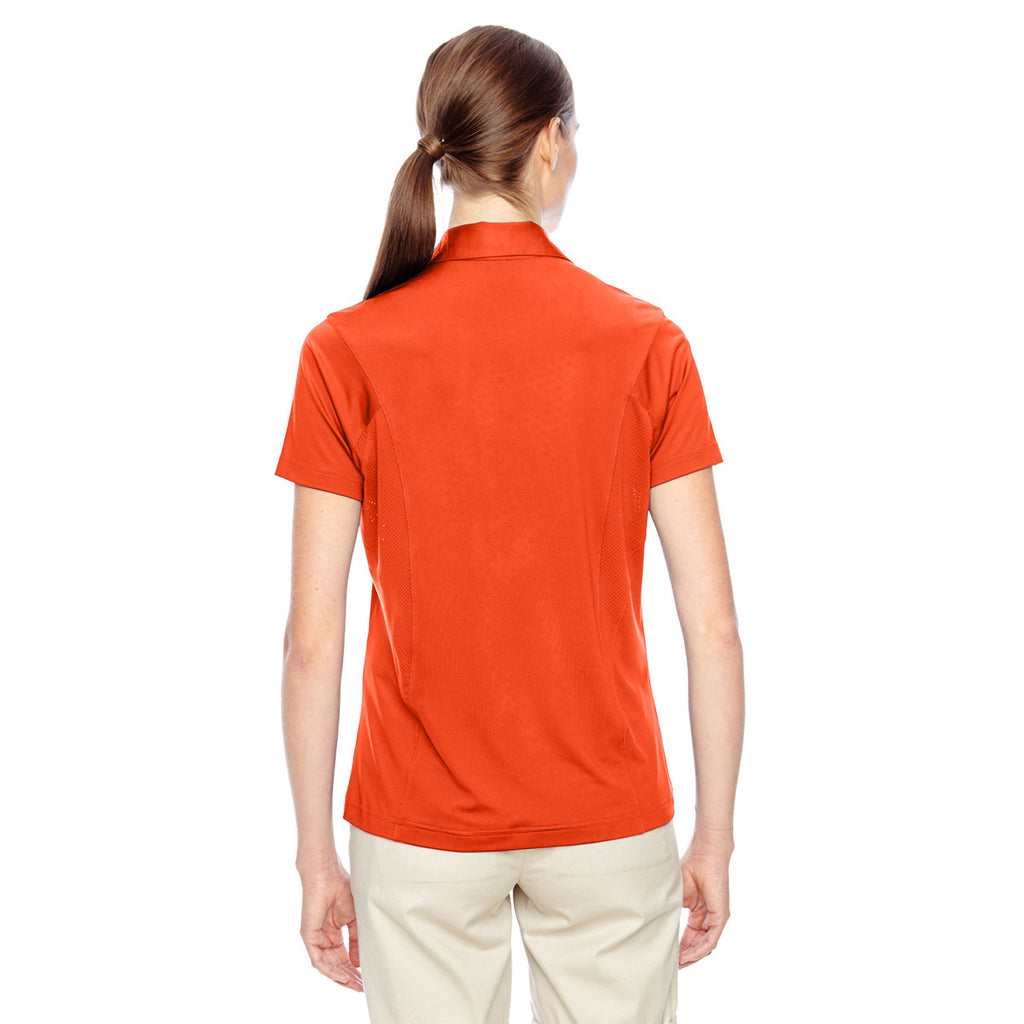 Team 365 Women's Sport Orange Charger Performance Polo