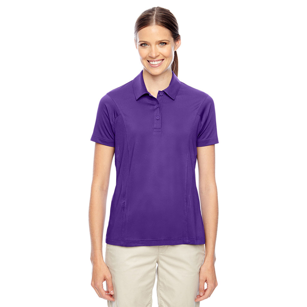 Team 365 Women's Sport Purple Charger Performance Polo