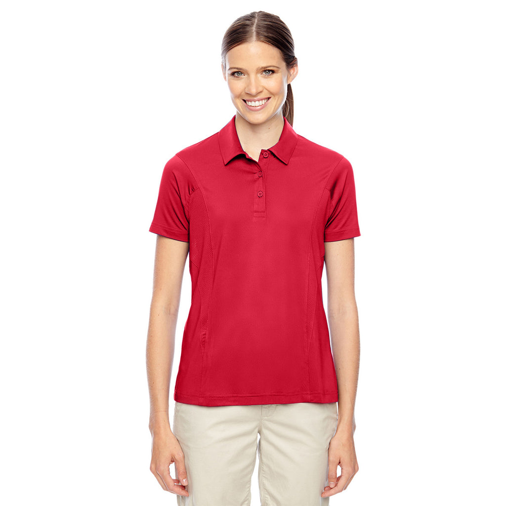 Team 365 Women's Sport Red Charger Performance Polo