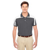 Team 365 Men's Sport Graphite Victor Performance Polo