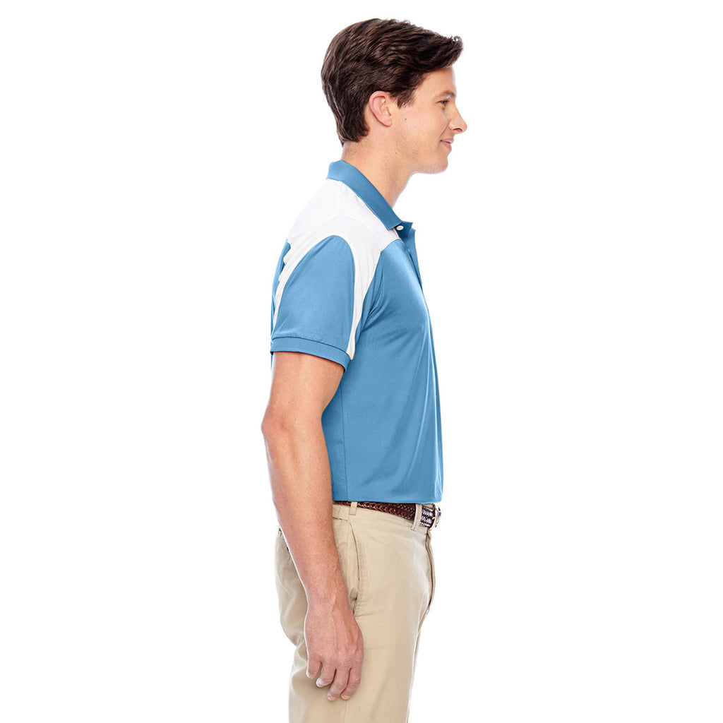 Team 365 Men's Sport Light Blue Victor Performance Polo