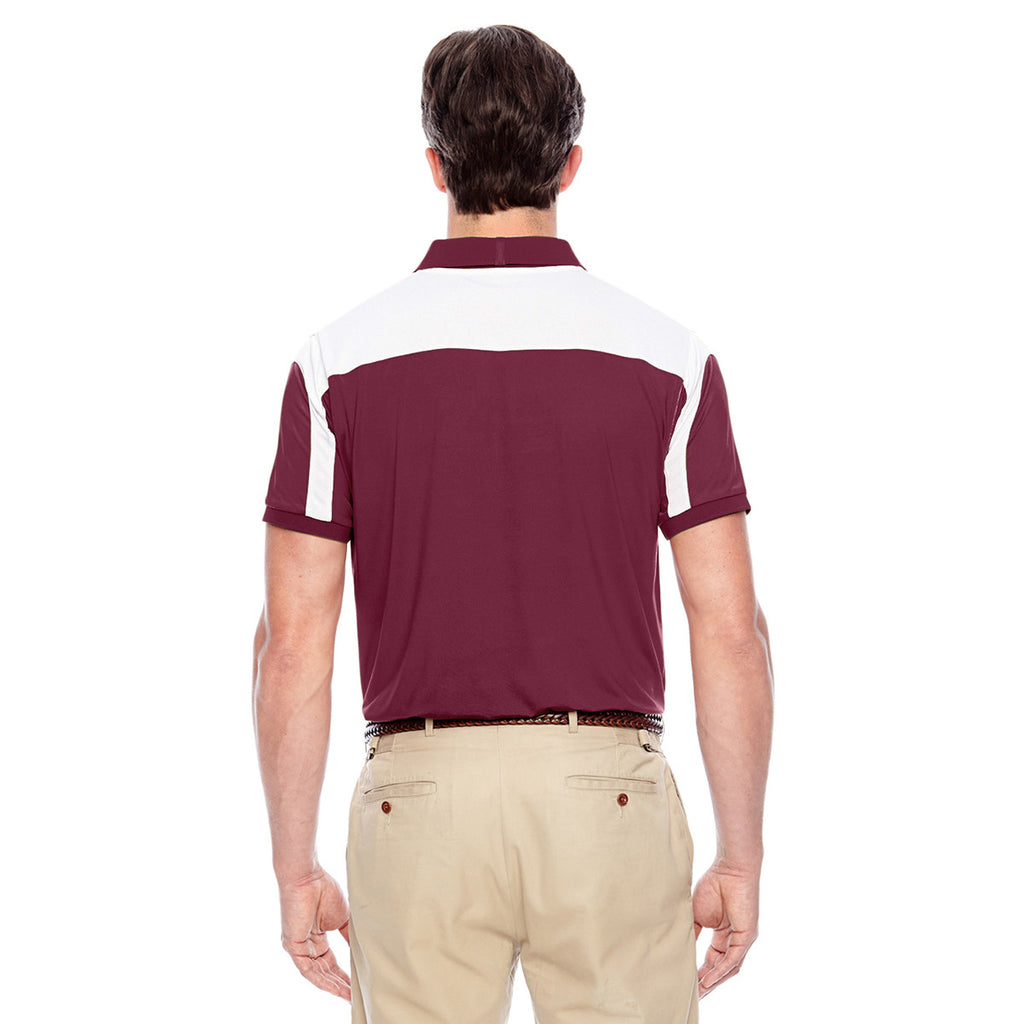 Team 365 Men's Sport Maroon Victor Performance Polo