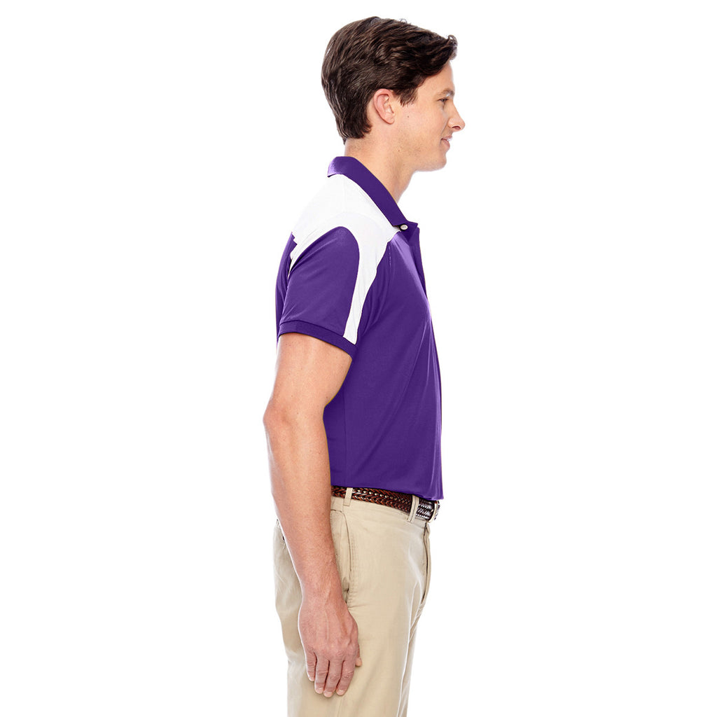 Team 365 Men's Sport Purple Victor Performance Polo