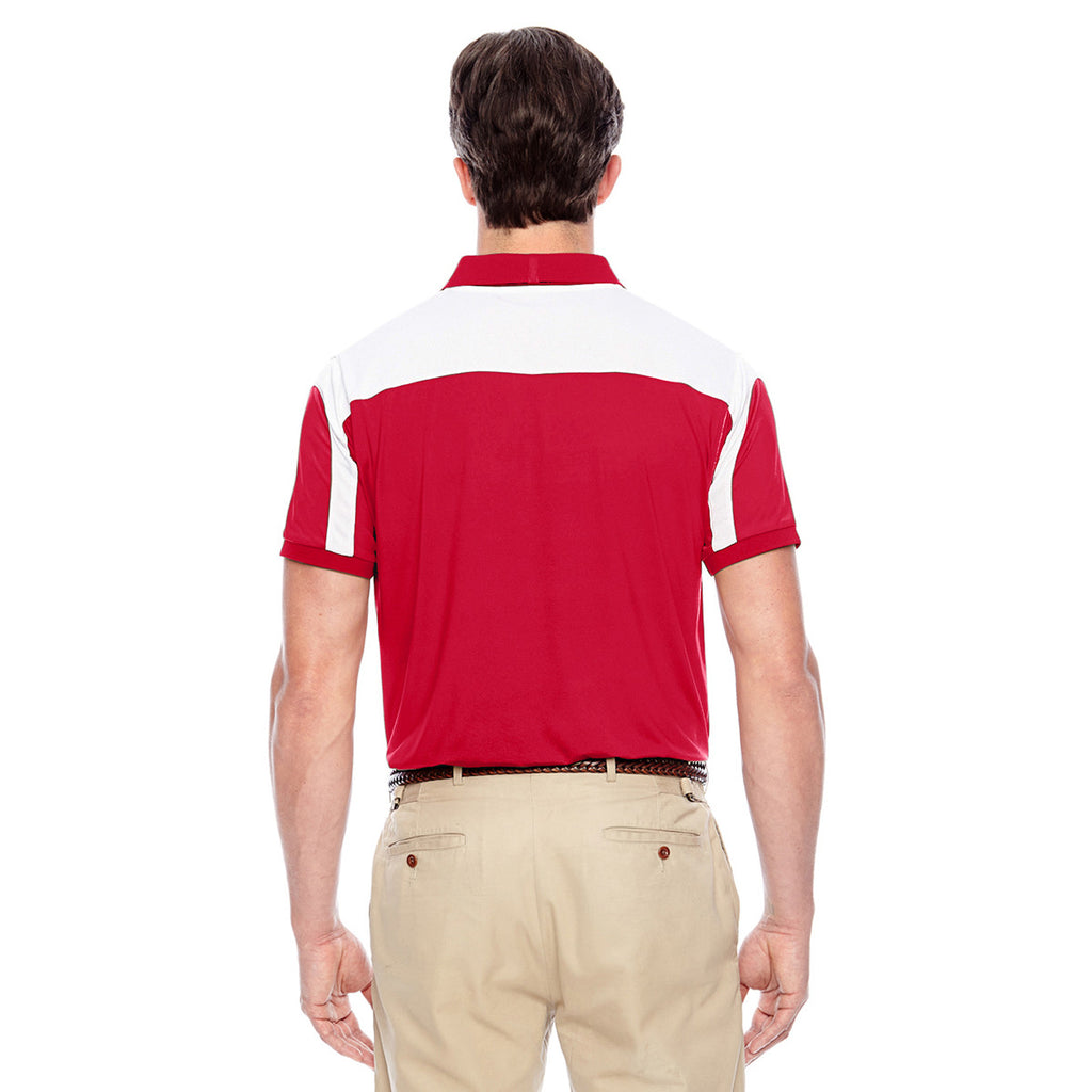 Team 365 Men's Sport Red Victor Performance Polo