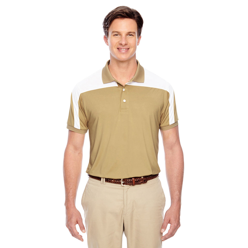 Team 365 Men's Sport Vegas Gold Victor Performance Polo