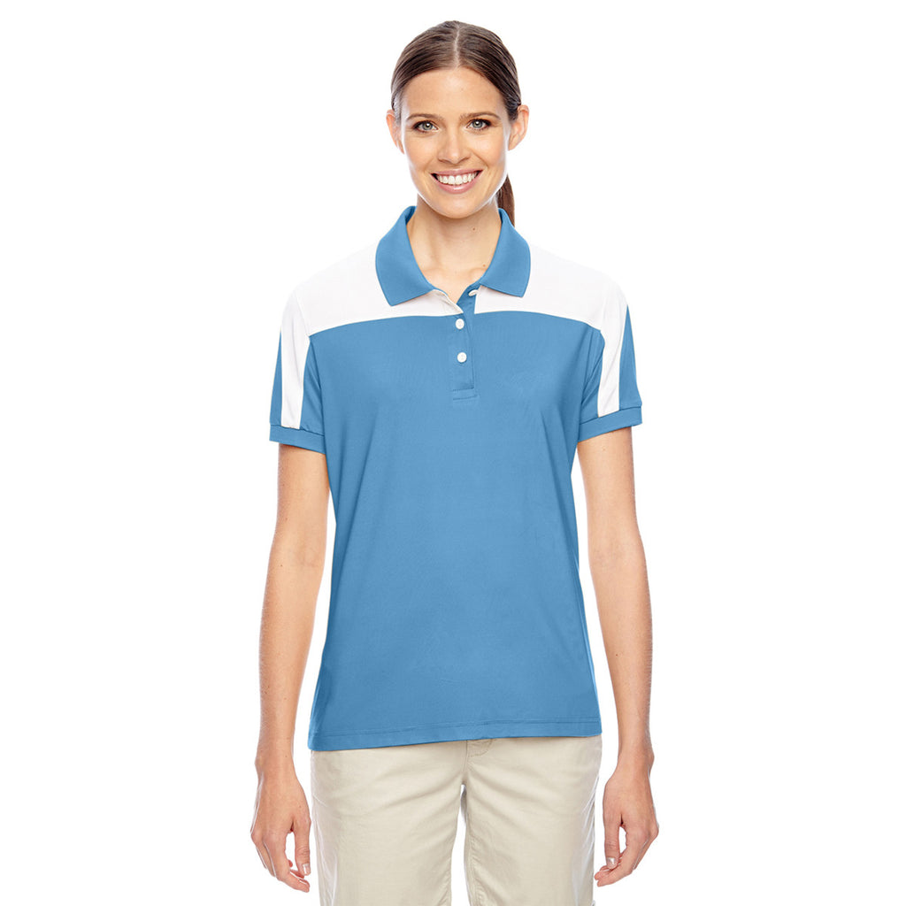 Team 365 Women's Sport Light Blue Victor Performance Polo