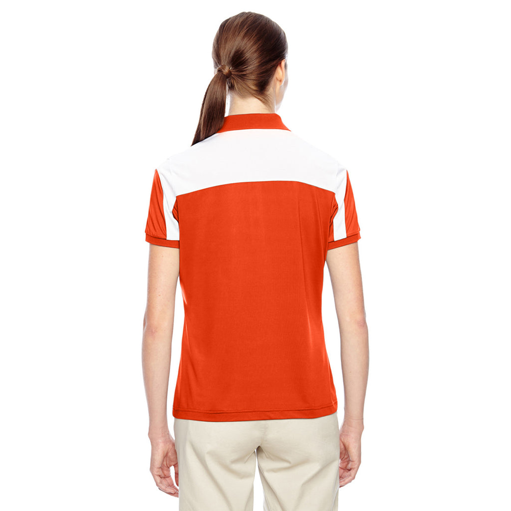 Team 365 Women's Sport Orange Victor Performance Polo