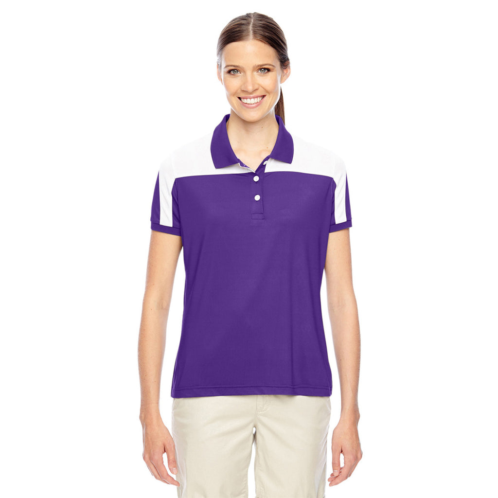 Team 365 Women's Sport Purple Victor Performance Polo