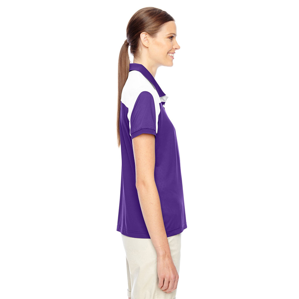 Team 365 Women's Sport Purple Victor Performance Polo