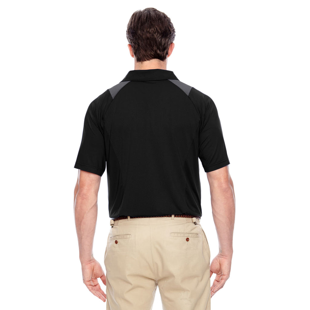 Team 365 Men's Black Innovator Performance Polo