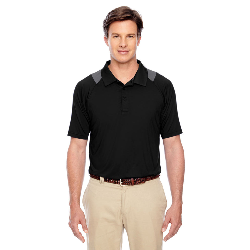 Team 365 Men's Black Innovator Performance Polo