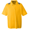 Team 365 Men's Sport Athletic Gold Innovator Performance Polo