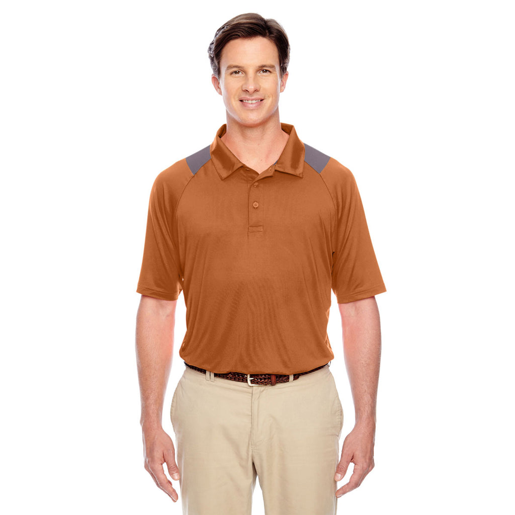 Team 365 Men's Sport Burnt Orange Innovator Performance Polo