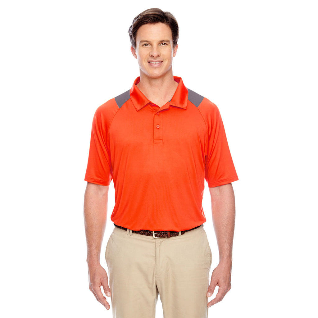 Team 365 Men's Sport Orange Innovator Performance Polo