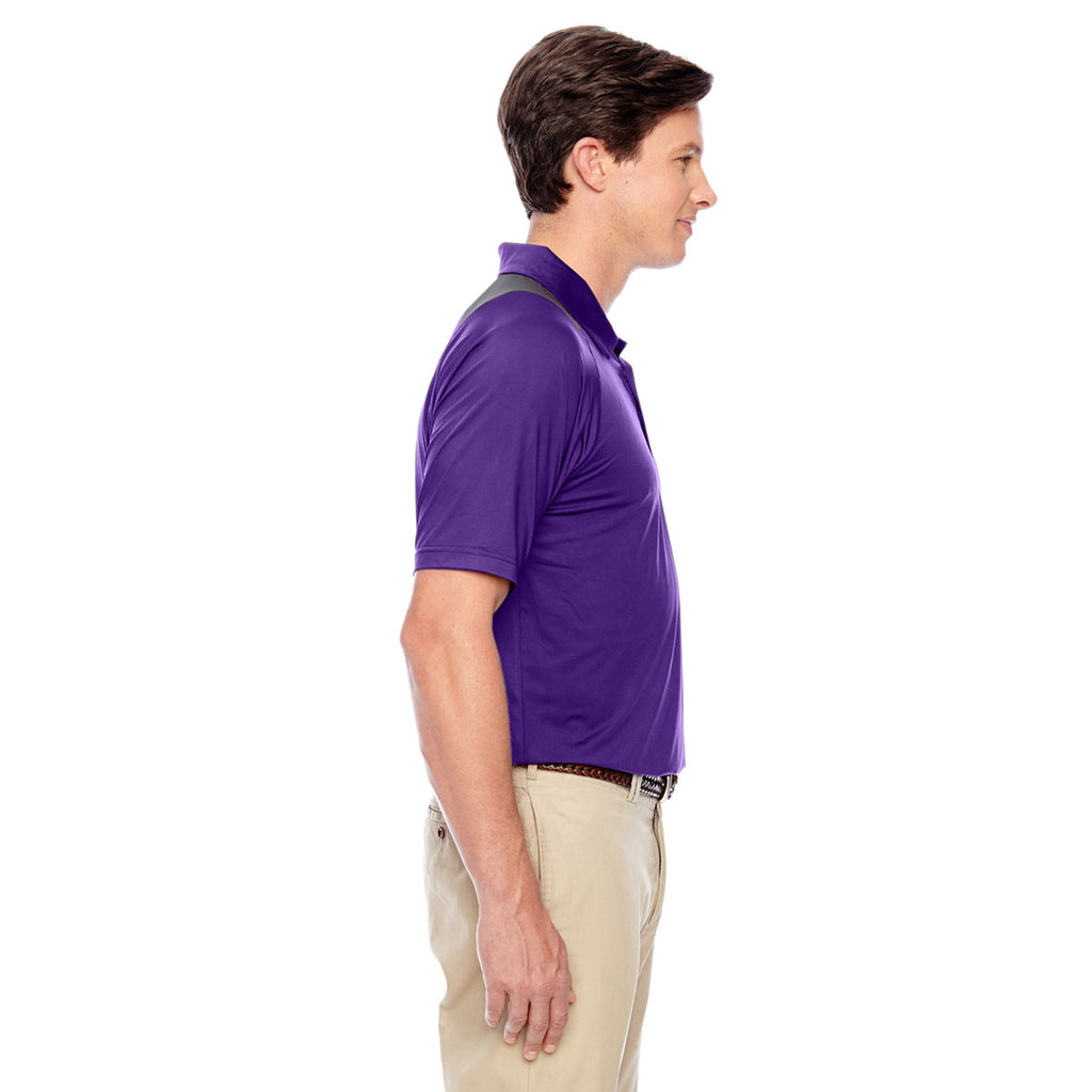 Team 365 Men's Sport Purple Innovator Performance Polo