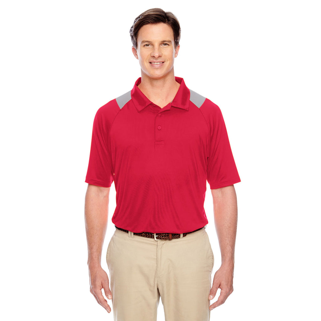 Team 365 Men's Sport Red Innovator Performance Polo