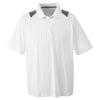 Team 365 Men's White Innovator Performance Polo