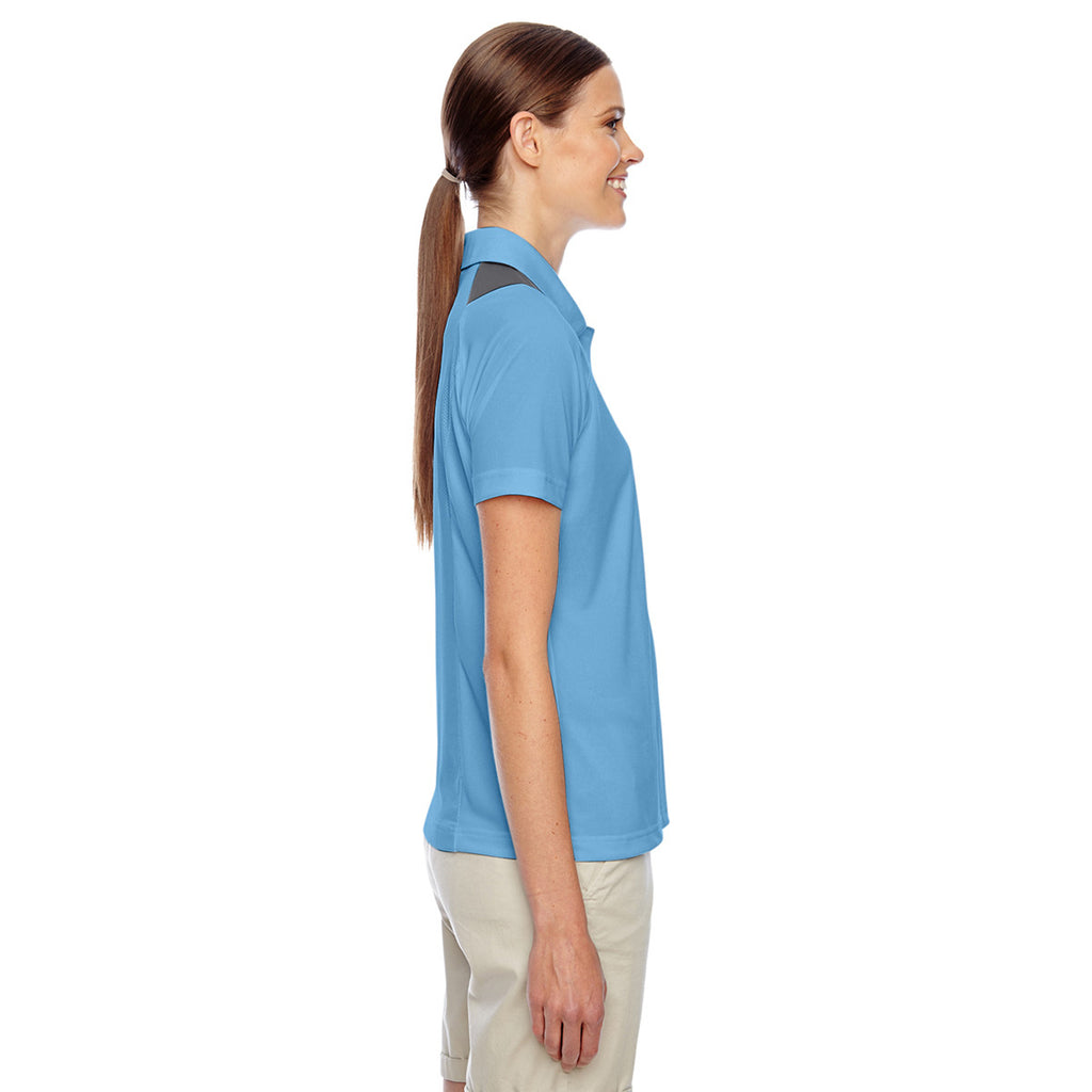 Team 365 Women's Sport Light Blue Innovator Performance Polo