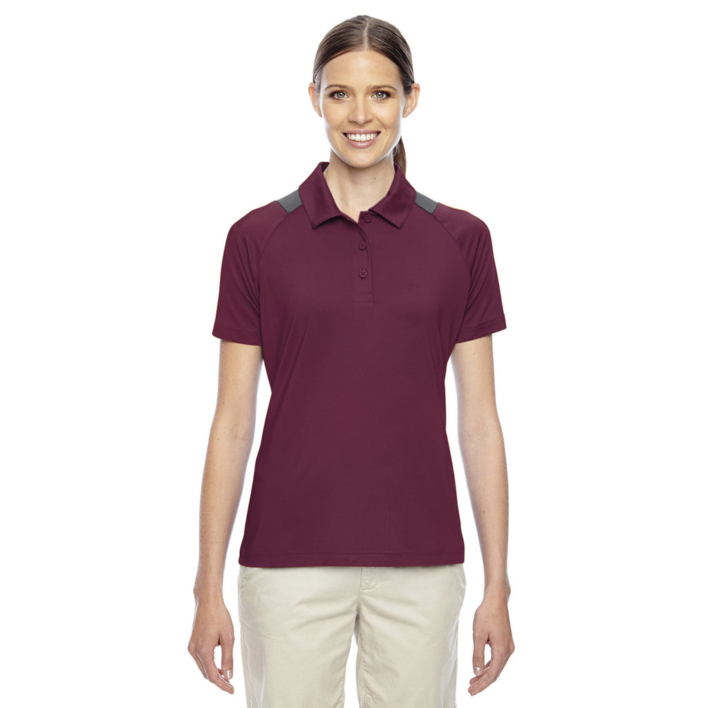 Team 365 Women's Sport Maroon Innovator Performance Polo