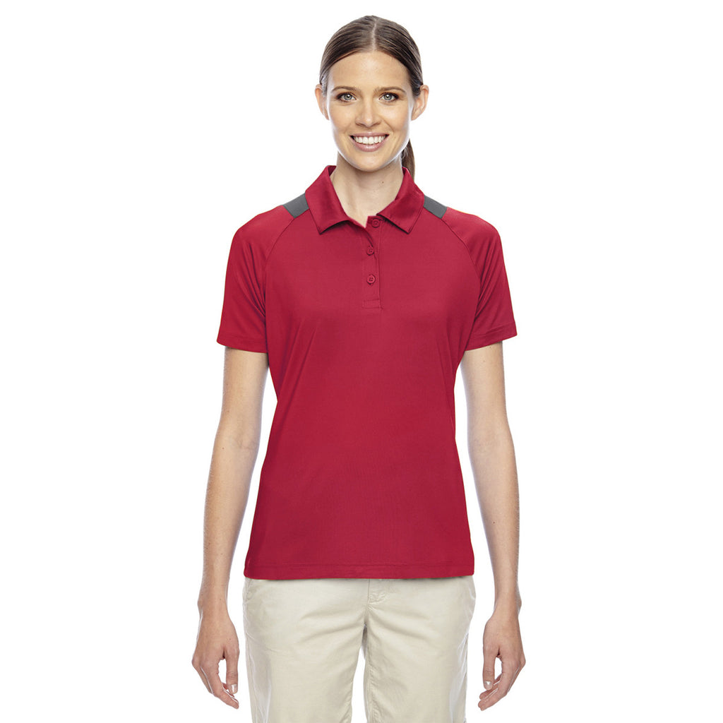 Team 365 Women's Sport Red Innovator Performance Polo