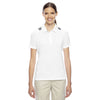 Team 365 Women's White Innovator Performance Polo