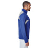 Team 365 Men's Sport Royal Heather Excel Melange Interlock Performance Quarter-zip Top