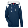 Team 365 Men's Sport Dark Navy/White Elite Performance Hoodie