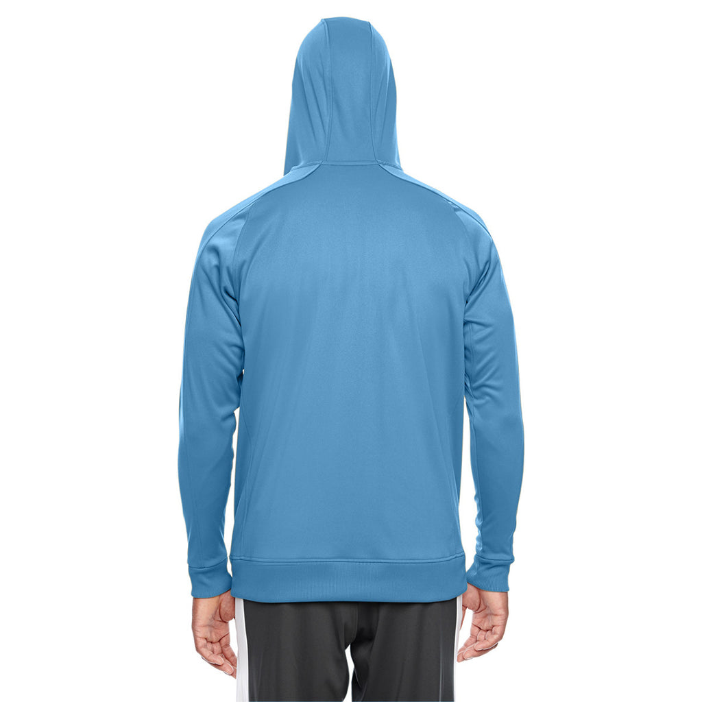 Team 365 Men's Sport Light Blue/White Elite Performance Hoodie