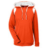 Team 365 Men's Sport Orange/White Elite Performance Hoodie