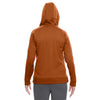 Team 365 Women's Sport Burnt Orange/White Elite Performance Hoodie