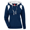 Team 365 Women's Sport Dark Navy/White Elite Performance Hoodie