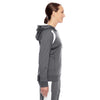 Team 365 Women's Sport Graphite/White Elite Performance Hoodie