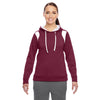 Team 365 Women's Sport Maroon/White Elite Performance Hoodie