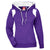 Team 365 Women's Sport Purple/White Elite Performance Hoodie