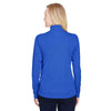 Team 365 Women's Sport Royal Heather Zone Sonic Heather Performance Quarter-Zip