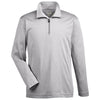 Team 365 Youth Athletic Heather Zone Sonic Heather Performance Quarter-Zip