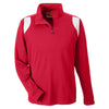 Team 365 Men's Sport Red/White Elite Performance Quarter-Zip