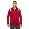 Team 365 Men's Sport Red/White Elite Performance Quarter-Zip