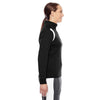 Team 365 Women's Black/White Elite Performance Quarter-Zip