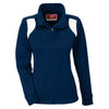 Team 365 Women's Sport Dark Navy/White Elite Performance Quarter-Zip